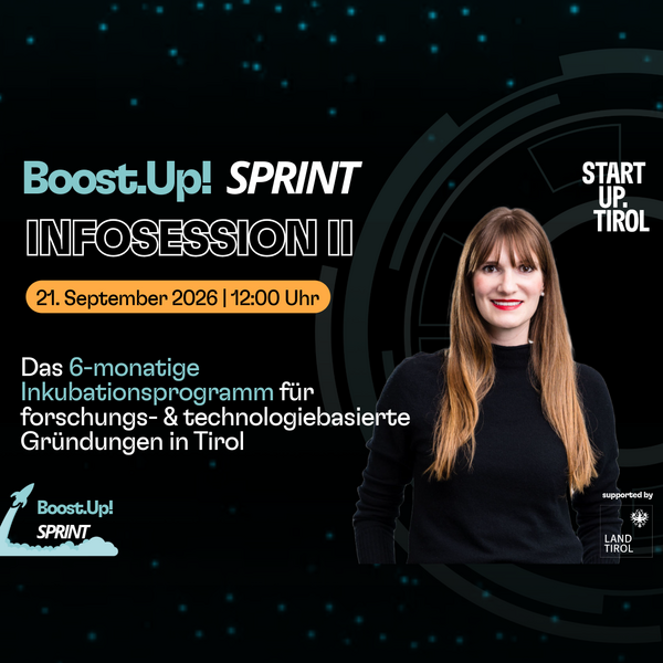 Boost.Up! SPRINT – Inkubationsprogramm